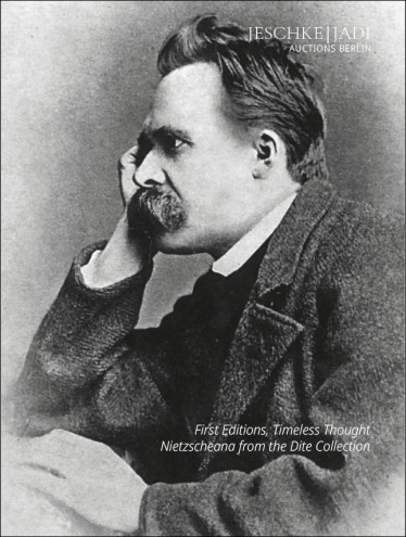 Sonderkatalog Online <br><br>  Auktion 161 <br><b>First Editions, <br>Timeless Thought</b><br><i> Nietzscheana from the Dite Collection</i>